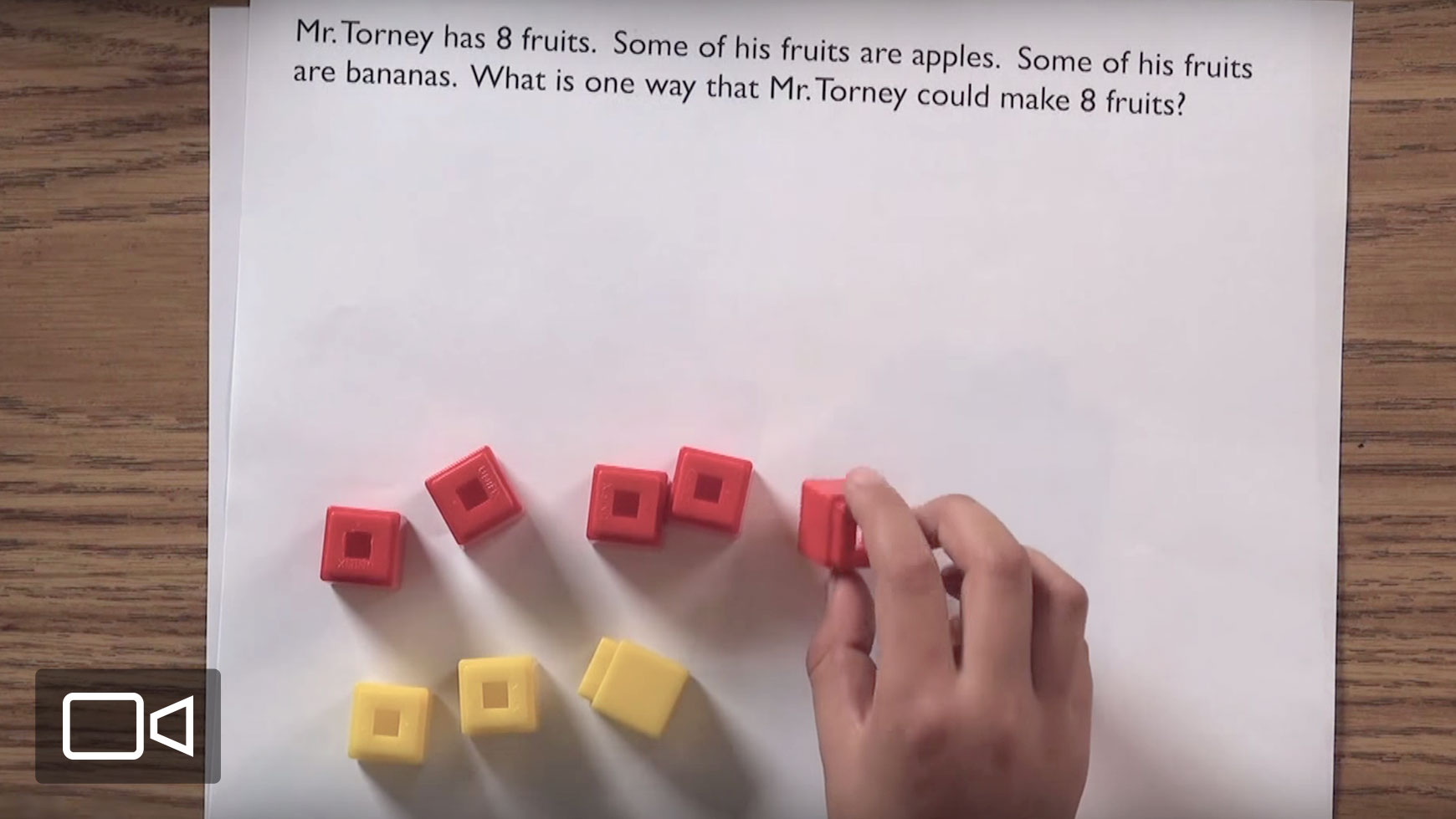 Video: How kindergartners solve simple math word problems